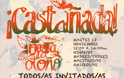 Participa de nuestra Castañada/Martes13/12:00hrs.